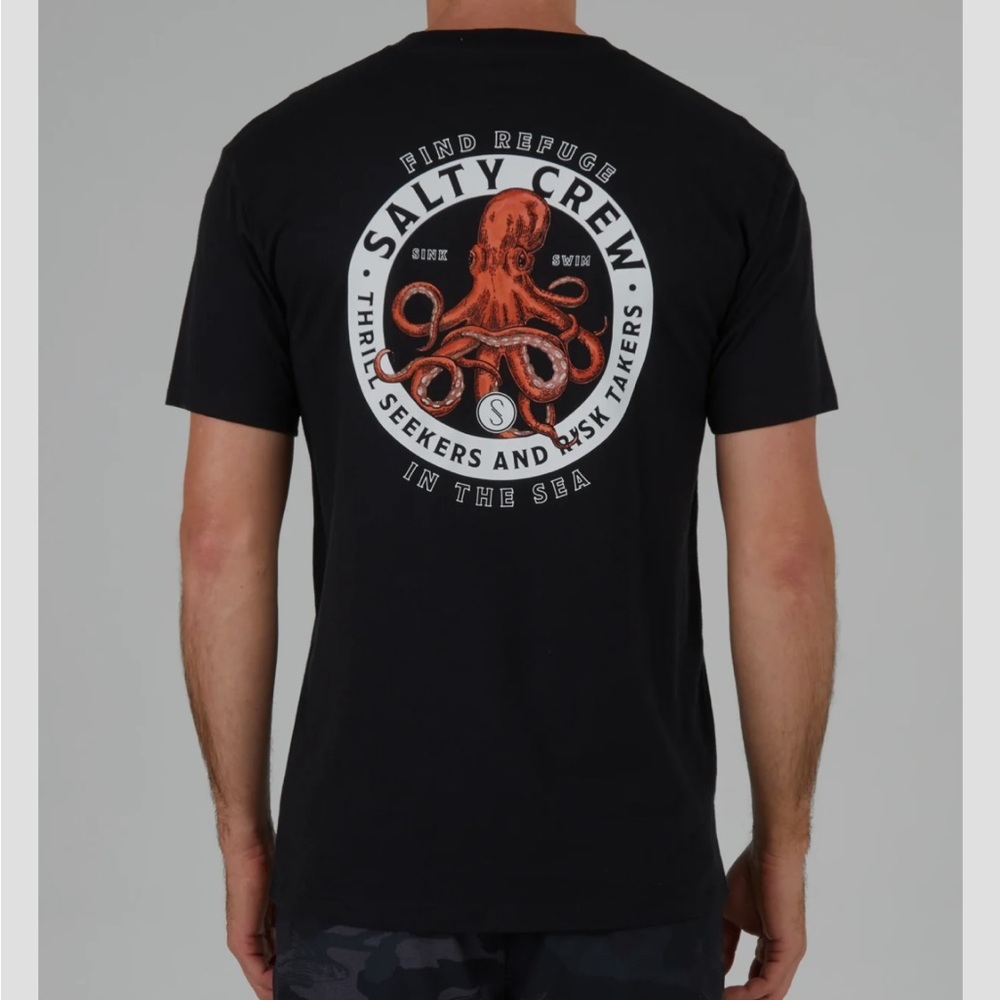 Salty Crew Men’s Deep Reach Tee - Picture 3 of 8